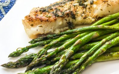 Garlic Butter Herb Cod