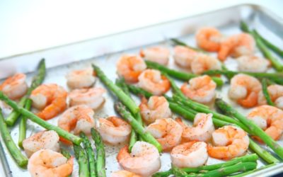 Sheet Pan Garlic Shrimp and Asparagus