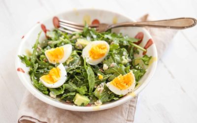 Egg and Avocado Breakfast Salad