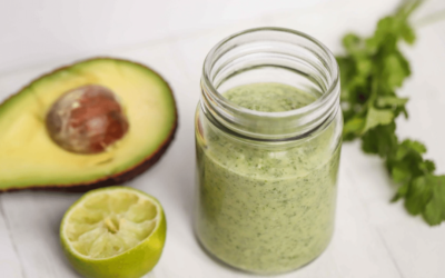 Avocado, Lime, and Cilantro Salad Dressing